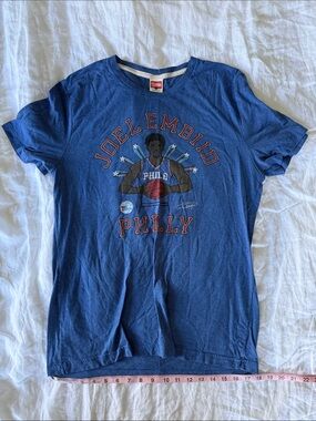 HOMAGE Blue Joel Embiid Philly Graphic Tee